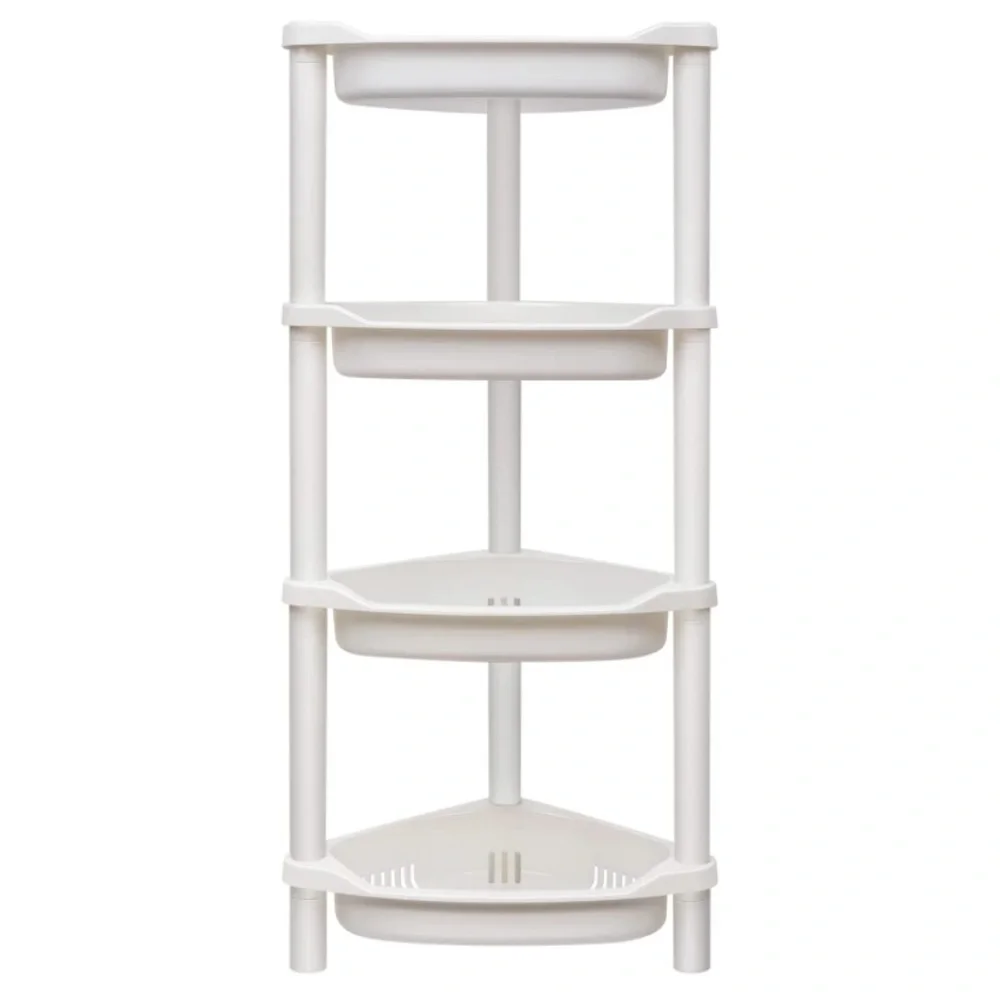 4 Tier Shower Caddy Organizer Shelf Corner Plastic